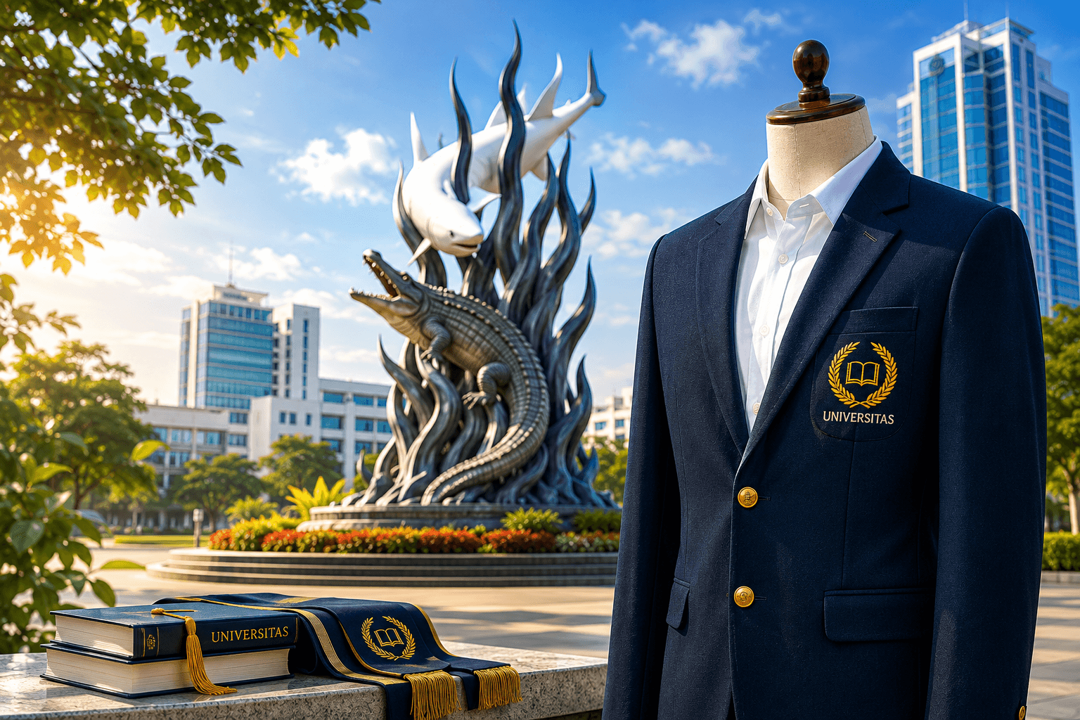 pengadaan jas almamater kampus di surabaya